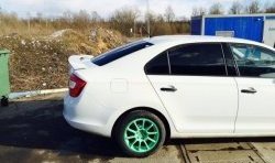 4 999 р. Спойлер RS style Skoda Rapid NH3 дорестайлинг лифтбэк (2012-2017) (Неокрашенный)  с доставкой в г. Королёв. Увеличить фотографию 12