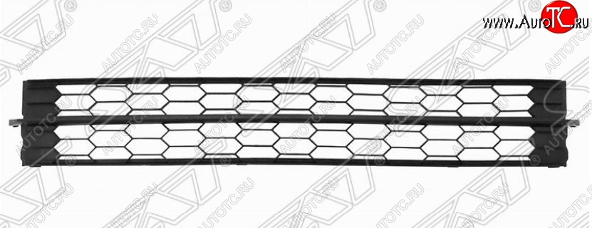 1 039 р. Решётка в передний бампер SAT Skoda Rapid NH3 дорестайлинг лифтбэк (2012-2017)  с доставкой в г. Королёв
