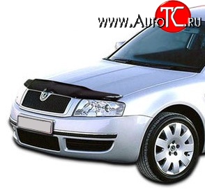 4 599 р. Дефлектор капота NovLine Skoda Superb B6 (3T5) универсал доресталийнг (2009-2013)  с доставкой в г. Королёв