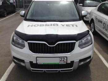 Дефлектор капота SIM Skoda Yeti (2013-2018)