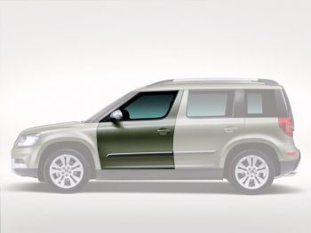 Левая дверь передняя VAG Skoda Yeti (2013-2018)