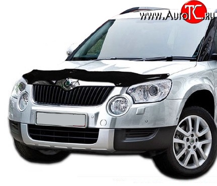 2 199 р. Дефлектор капота NovLine Skoda Yeti (2009-2013)  с доставкой в г. Королёв