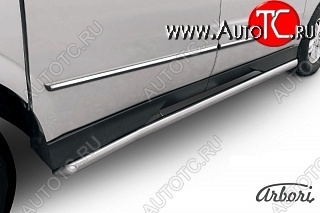 12 059 р. Защита порогов Arbori SSANGYONG Actyon Sport (2012-2024)  с доставкой в г. Королёв