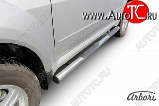 14 129 р. Защита порогов Arbori SSANGYONG Actyon Sport (2012-2024)  с доставкой в г. Королёв