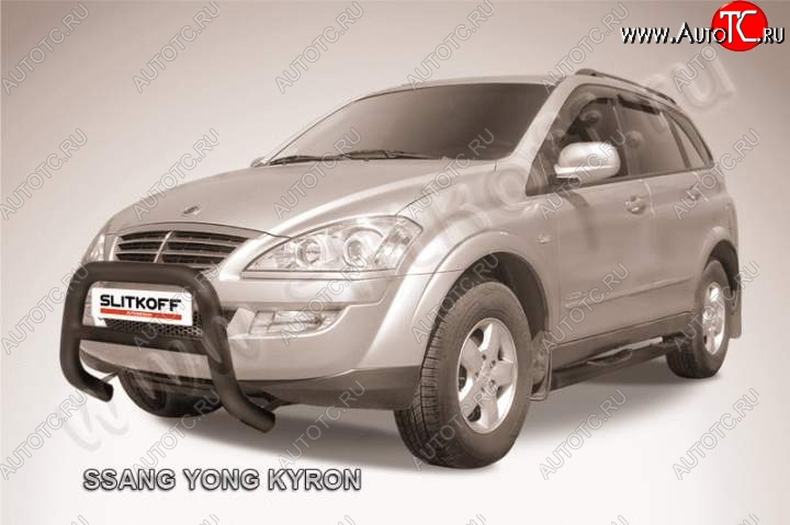 25 999 р. Кенгурятник низкий d76 SSANGYONG Kyron дорестайлинг (2005-2007) (Цвет: серебристый)  с доставкой в г. Королёв