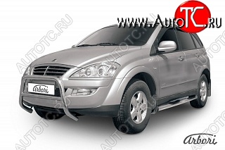 23 939 р. Защита переднего бампера Arbori SSANGYONG Kyron рестайлинг (2007-2016)  с доставкой в г. Королёв