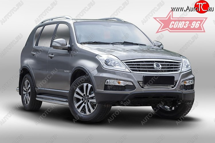 4 679 р. Декоративный элемент воздухозаборника Souz-96 (d16) SSANGYONG Rexton Y290 (2012-2017)  с доставкой в г. Королёв