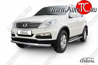 12 689 р. Обвес переднего бампера Arbori SSANGYONG Rexton Y290 (2012-2017)  с доставкой в г. Королёв