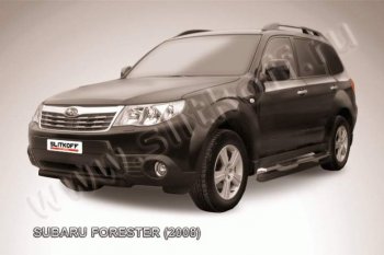 защита переднего бампера Slitkoff Subaru (Субару) Forester (Форестер)  SH (2008-2013) SH