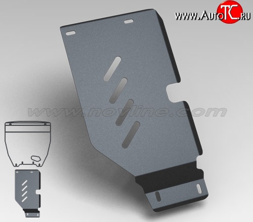 3 059 р. Защита коробки передач Novline (2.0, АКПП, 3 мм) Subaru Forester SH (2008-2013)  с доставкой в г. Королёв
