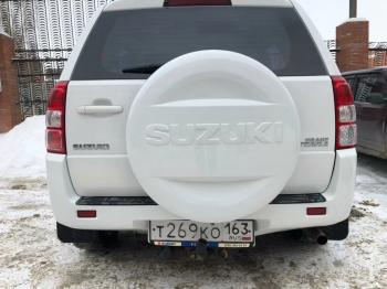 6 949 р. Пластиковый колпак запасного колеса SUZUKI (верхняя часть, 225/70/16) Suzuki Grand Vitara JT 3 двери дорестайлинг (2005-2008) (неокрашенный)  с доставкой в г. Королёв. Увеличить фотографию 10