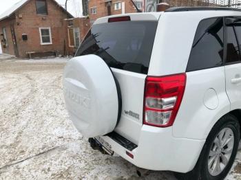 6 949 р. Пластиковый колпак запасного колеса SUZUKI (верхняя часть, 225/70/16) Suzuki Grand Vitara JT 3 двери дорестайлинг (2005-2008) (неокрашенный)  с доставкой в г. Королёв. Увеличить фотографию 13