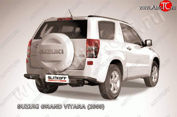 5 699 р. Уголки d57 Suzuki Grand Vitara JT 3 двери дорестайлинг (2005-2008) (Цвет: серебристый)  с доставкой в г. Королёв