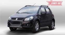 Декоративный элемент воздухозаборника Souz-96 (d10) Suzuki SX4 JYB, JYA хэтчбэк дорестайлинг (2013-2016)