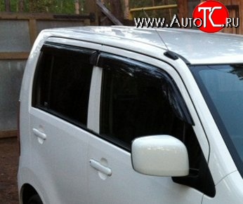 1 249 р. Комплект дефлекторов окон SkyLine Suzuki Wagon R MH23S (2008-2012)  с доставкой в г. Королёв