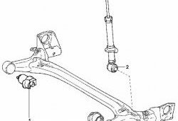 2 599 р. Полиуретановый сайлентблок балки задней подвески Точка Опоры Toyota Allex E12# 2-ой рестайлинг (2004-2006)  с доставкой в г. Королёв. Увеличить фотографию 2