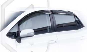 Дефлектора окон CA-Plastiс Toyota (Тойота) Auris (Аурис)  E150 (2006-2010) E150 хэтчбэк 5 дв. дорестайлинг