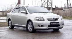 549 р. Реснички на фары RA Toyota Avensis T250 седан дорестайлинг (2003-2006) (Неокрашенные)  с доставкой в г. Королёв. Увеличить фотографию 5