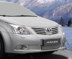 Декоративная вставка воздухозаборника Novline Toyota Avensis T270 седан дорестайлинг (2008-2011)