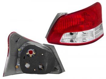 Правый фонарь 4D SAT Toyota (Тойота) Belta/Yaris (белта)  XP90 (2005-2012) XP90 седан