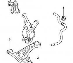 999 р. Полиуретановый сайлентблок нижнего рычага передней подвески (передний) Точка Опоры Toyota WILL (2002-2005)  с доставкой в г. Королёв. Увеличить фотографию 2