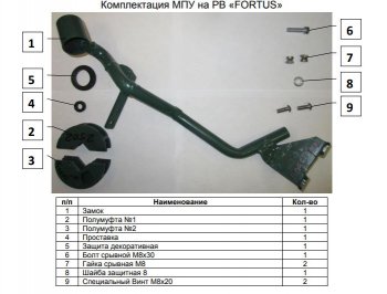 12 699 р. Замок рулевого вала FORTUS (бесштыревой) Toyota C-HR NGX10, ZGX10 рестайлинг (2019-2025)  с доставкой в г. Королёв. Увеличить фотографию 3