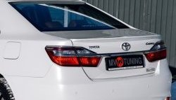 4 649 р. Козырёк на заднее стекло Tuning-Sport Toyota Camry XV55 2-ой рестайлинг (2017-2018) (Неокрашенный)  с доставкой в г. Королёв. Увеличить фотографию 5