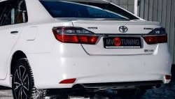 4 649 р. Козырёк на заднее стекло Tuning-Sport Toyota Camry XV55 2-ой рестайлинг (2017-2018) (Неокрашенный)  с доставкой в г. Королёв. Увеличить фотографию 6