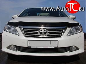 2 879 р. Дефлектор капота NovLine  Toyota Camry  XV50 (2011-2014) дорестайлинг  с доставкой в г. Королёв