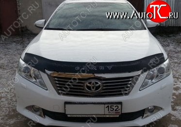 999 р. Дефлектор капота Russtal Toyota Camry XV50 дорестайлинг (2011-2014)  с доставкой в г. Королёв