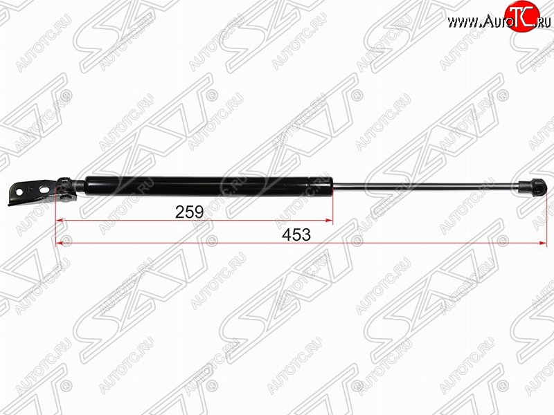 889 р. Левый газовый упор крышки багажника SAT  Toyota Corolla Axio  (E140) седан (2006-2008) дорестайлинг  с доставкой в г. Королёв