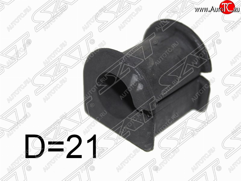 141 р. Резиновая втулка переднего стабилизатора (D=21) SAT Toyota Echo XP10 седан дорестайлинг (1999-2002)  с доставкой в г. Королёв
