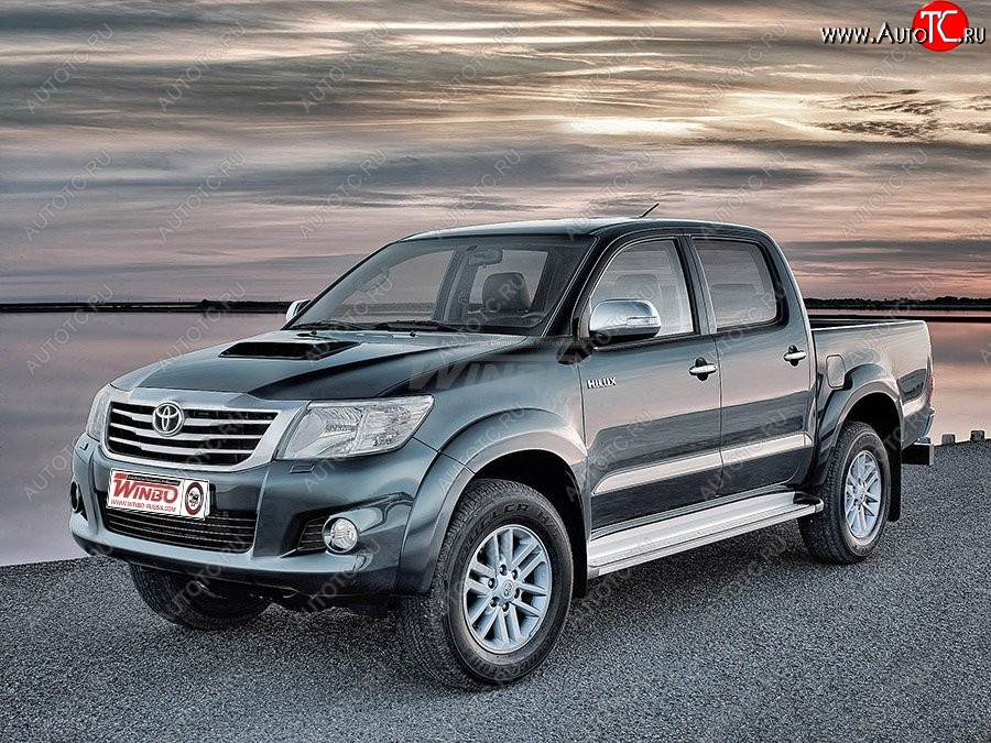 15 299 р. Подножки боковые WINBO OE Style Toyota Hilux AN20,AN30  2-ой рестайлинг (2011-2016)  с доставкой в г. Королёв