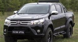 24 999 р. Расширитель арки RA (вылет 50 мм, комплект)  Toyota Hilux  AN120 (2016-2020) дорестайлинг (Поверхность шагрень)  с доставкой в г. Королёв. Увеличить фотографию 4