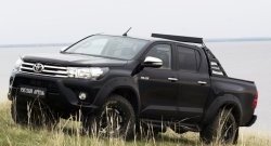 24 999 р. Расширитель арки RA (вылет 50 мм, комплект)  Toyota Hilux  AN120 (2016-2020) дорестайлинг (Поверхность шагрень)  с доставкой в г. Королёв. Увеличить фотографию 7