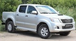 2 399 р. Брызговики RA широкие (с выносом 50 мм) Toyota Hilux AN20,AN30  2-ой рестайлинг (2011-2016)  с доставкой в г. Королёв. Увеличить фотографию 2