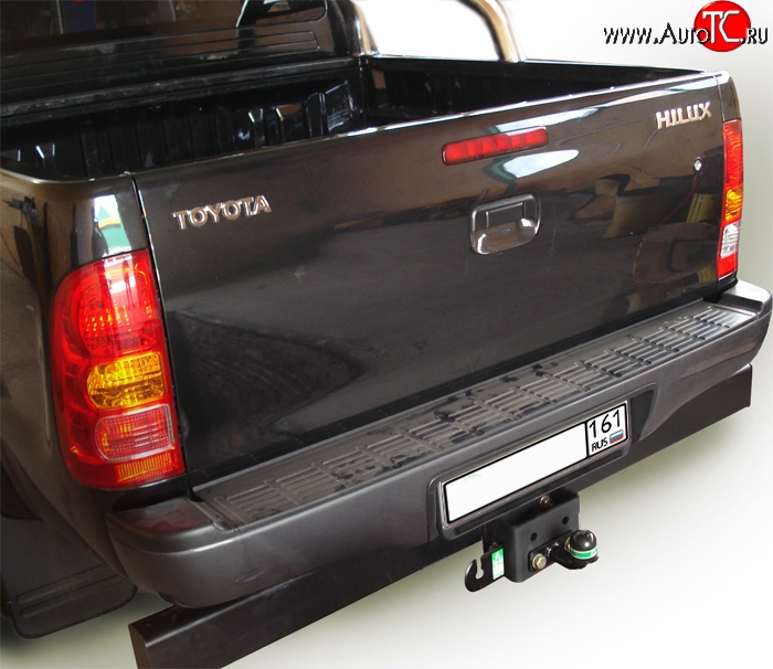 12 999 р. Фаркоп (double cab с усилителем бампера) NovLine Toyota Hilux AN10,AN20 дорестайлинг (2004-2008)  с доставкой в г. Королёв