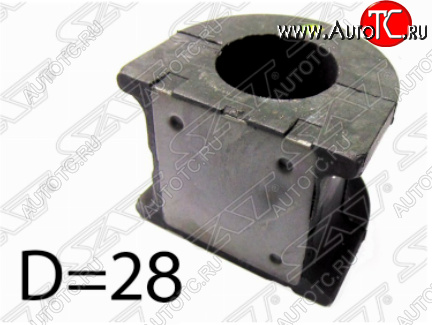 162 р. Втулка переднего стабилизатора SAT (D=28)  Toyota Ipsum  ACM20 (2001-2009) дорестайлинг, рестайлинг  с доставкой в г. Королёв