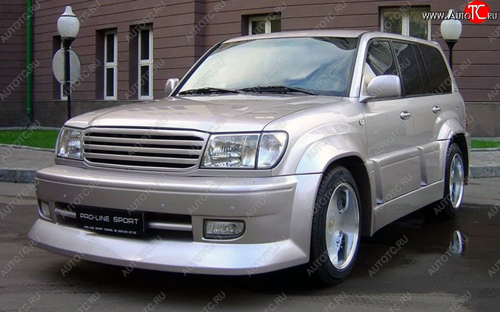 7 199 р. Решетка радиатора HUNTER Toyota Land Cruiser 100 дорестайлинг (1998-2002) (Неокрашенная)  с доставкой в г. Королёв