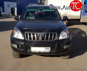 999 р. Дефлектор капота Russtal Toyota Land Cruiser Prado J120 (2002-2009)  с доставкой в г. Королёв