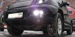 11 799 р. Комплект масок для ПТФ Sport Toyota Land Cruiser Prado J120 (2002-2009) (Неокрашенные)  с доставкой в г. Королёв. Увеличить фотографию 2