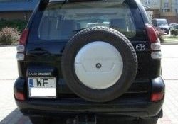 10 349 р. Спойлер CT v1 Toyota Land Cruiser Prado J120 (2002-2009) (Неокрашенный)  с доставкой в г. Королёв. Увеличить фотографию 2