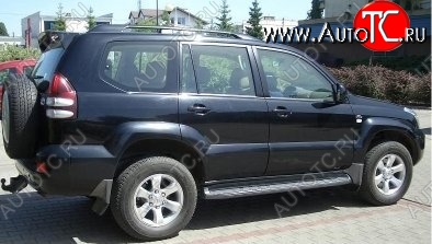 10 349 р. Спойлер CT v1 Toyota Land Cruiser Prado J120 (2002-2009) (Неокрашенный)  с доставкой в г. Королёв