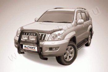 Кенгурятник d76 высокий Toyota Land Cruiser Prado J120 (2002-2009)