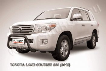 Кенгурятник d76 низкий мини Toyota Land Cruiser 200 1-ый рестайлинг (2012-2015)