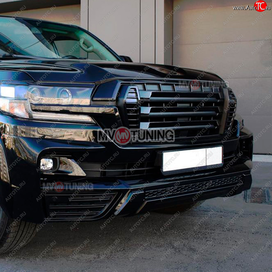 16 499 р. Решётка радиатора MV-Tuning  Toyota Land Cruiser  200 (2015-2021) 2-ой рестайлинг (Неокрашенная)  с доставкой в г. Королёв