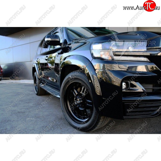 26 599 р. Накладки на колёсные арки MV-Tuning  Toyota Land Cruiser  200 (2015-2021) 2-ой рестайлинг  с доставкой в г. Королёв