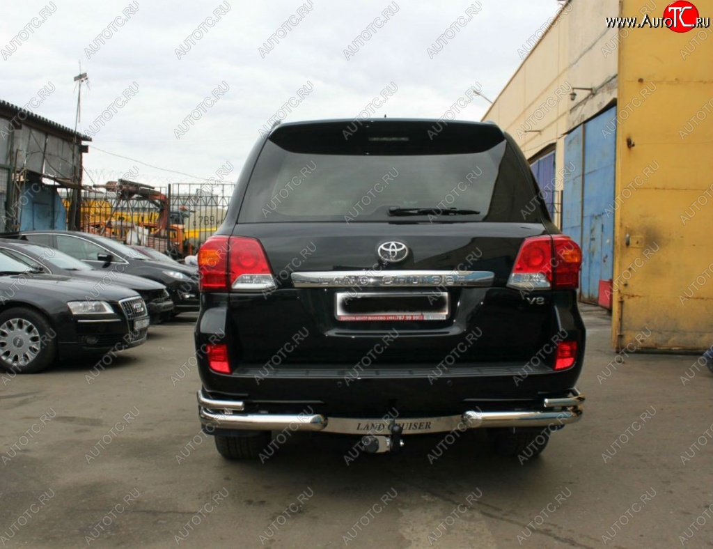 9 269 р. Фаркоп Souz-96 Premium Toyota Land Cruiser 200 дорестайлинг (2007-2012)  с доставкой в г. Королёв