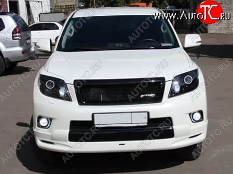 5 899 р. Решётка радиатора TRD Sport  Toyota Land Cruiser Prado  J150 (2009-2013) дорестайлинг (Неокрашенная)  с доставкой в г. Королёв