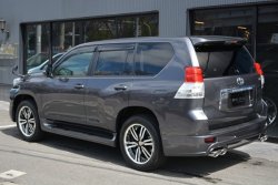 14 099 р. Пластиковые пороги Mz SPEED Toyota Land Cruiser Prado J150 дорестайлинг (2009-2013)  с доставкой в г. Королёв. Увеличить фотографию 3